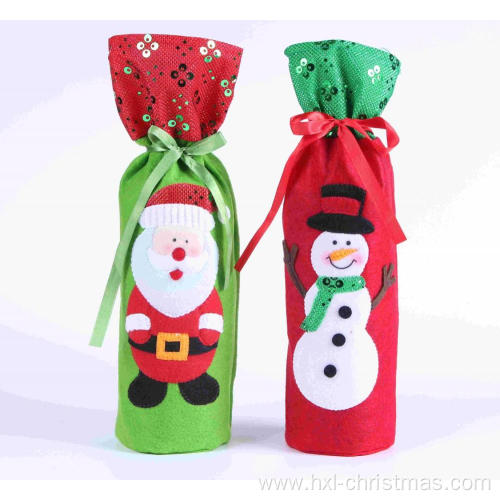 Christmas Decoration Covers Christmas Wine Bottle Covers